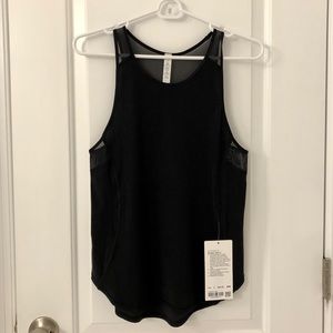 lululemon Black Sculpt Tank II size 2